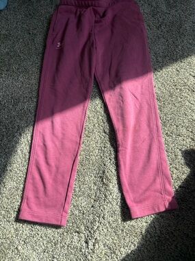Under Armour Kids Mauve Fleece Joggers